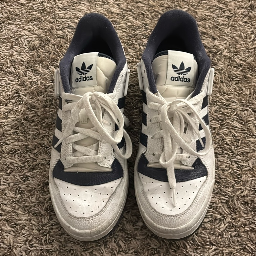 Adidas Forum Low Top | Men’s 10 | White | Good Condition